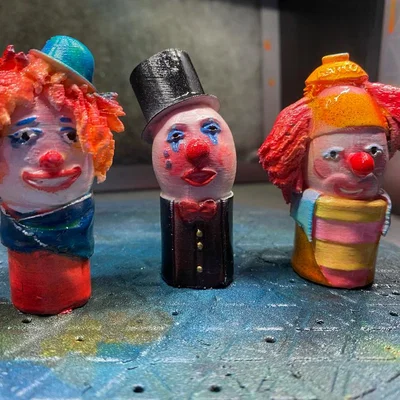 Bộ sưu tập mô hình trứng chú hề vui nhộn (Clown Registry Eggs)
