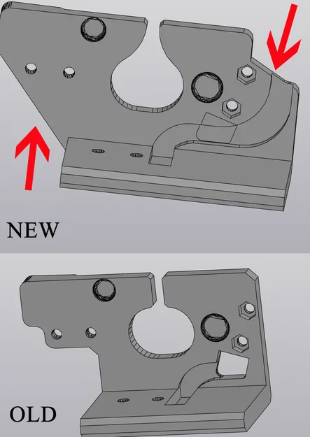 Ngàm gắn xích dẫn cáp nâng cấp cho Flashforge Adventurer 5M - Image 1