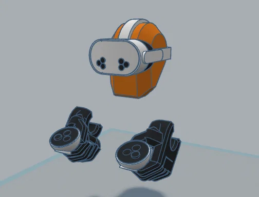 Mô hình kính Meta Quest 3s cho Dummy 13 - Image 5