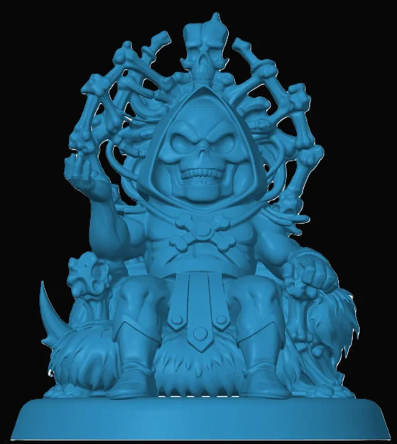 Mô hình Skeletor Chibi cực chất dành cho fan Masters of the Universe - Image 1