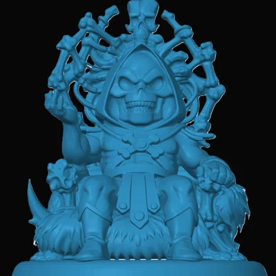 Mô hình Skeletor Chibi cực chất dành cho fan Masters of the Universe