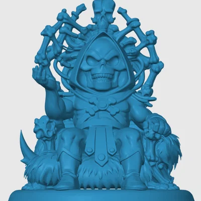 Mô hình Skeletor Chibi cực chất dành cho fan Masters of the Universe