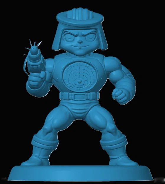 Mô hình 3D Sy-Klone phong cách Chibi cho fan Masters of the Universe - Image 1