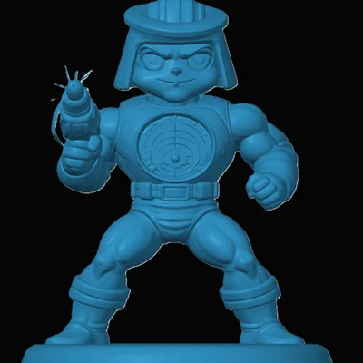 Mô hình 3D Sy-Klone phong cách Chibi cho fan Masters of the Universe