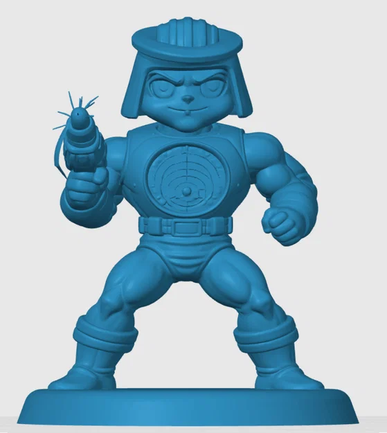 Mô hình 3D Sy-Klone phong cách Chibi cho fan Masters of the Universe - Image 3