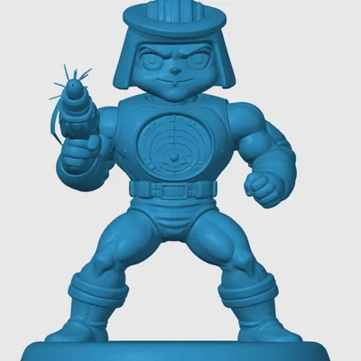 Mô hình 3D Sy-Klone phong cách Chibi cho fan Masters of the Universe