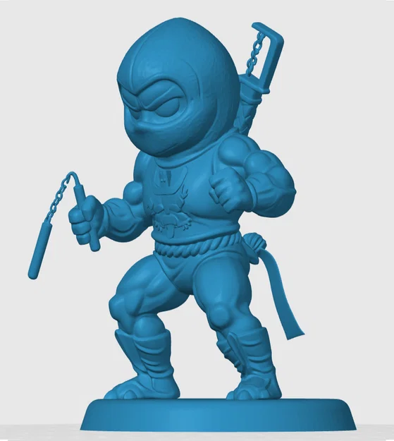 Mô hình Ninjor phong cách Chibi cực chất cho fan Masters of the Universe - Image 2