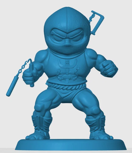 Mô hình Ninjor phong cách Chibi cực chất cho fan Masters of the Universe - Image 3