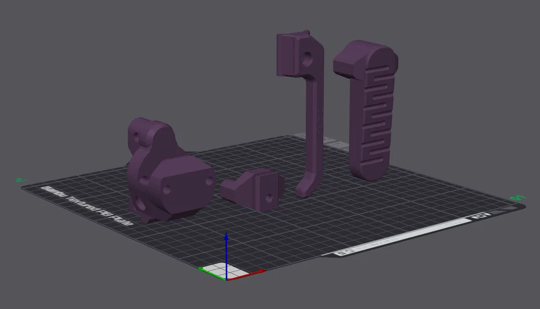 Báng súng dạng rút (Telescoping Stock/Brace) cho MP5K - Image 1