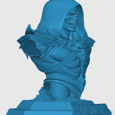 Mô hình tượng Skeletor (Masters of the Universe) in 3D chi tiết