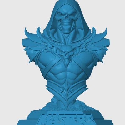 Mô hình tượng Skeletor (Masters of the Universe) in 3D chi tiết