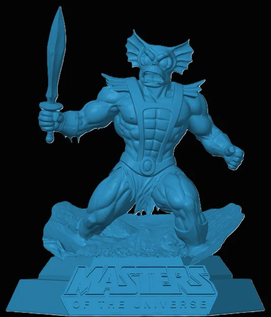 Mô hình tượng Mer-Man Masters of the Universe chất lượng cao - Image 1