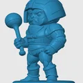 Mô hình Man-At-Arms phong cách Chibi cho tín đồ in 3D - Thumbnail 2
