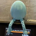 Egg Guy với đôi chân linh hoạt: Mô hình in 3D siêu đáng yêu - Thumbnail 1