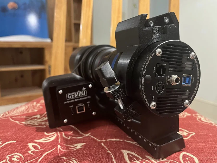 Kẹp giữ QHY183c gắn thanh Dovetail - Image 3