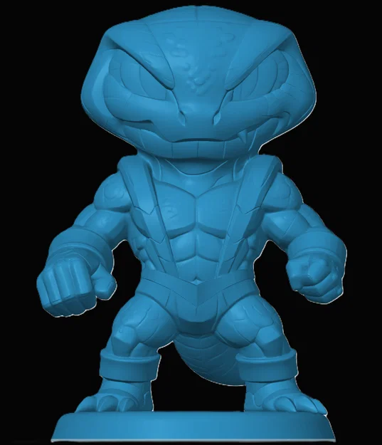 Mô hình 3D Kobra Khan phiên bản Chibi cho fan Masters of the Universe - Image 1