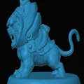 Mô hình Battle Cat phong cách Chibi in 3D độc đáo - Thumbnail 1