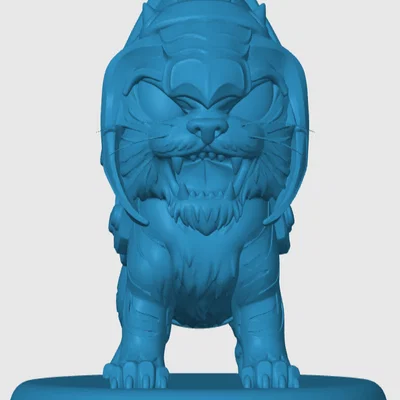 Mô hình Battle Cat phong cách Chibi in 3D độc đáo