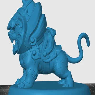 Mô hình Battle Cat phong cách Chibi in 3D độc đáo