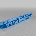 Bảng chữ trang trí 3D tạo động lực làm việc độc đáo - Thumbnail 1
