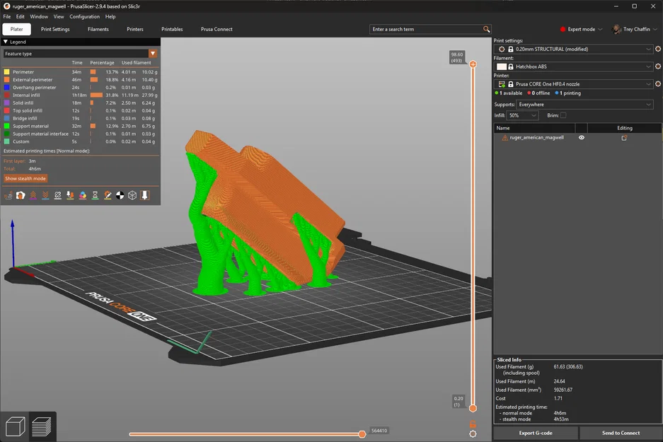 Magwell cho Ruger American - Nâng cấp hỗ trợ dùng băng đạn STANAG - Image 2