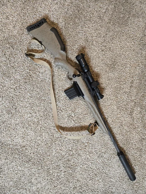 Magwell cho Ruger American - Nâng cấp hỗ trợ dùng băng đạn STANAG - Image 4