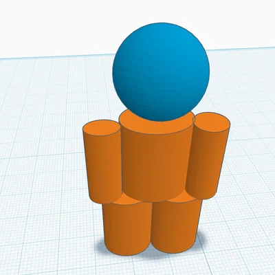 Mô hình TOFE: Nhân vật cách điệu in 3D tối giản và dễ thương