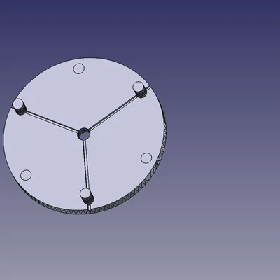 Bánh xe điều chỉnh trơn (Blank Wheels) tùy biến cho in 3D