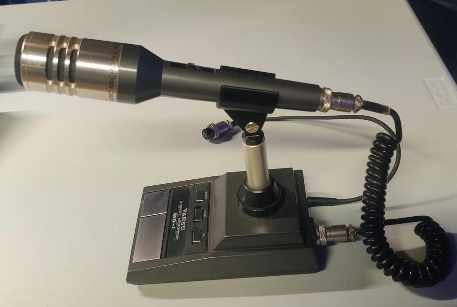 Ngàm giữ micro để bàn Yaesu MD-1: Phụ kiện in 3D hữu ích - Image 4