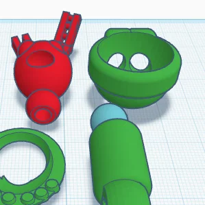 Mô hình Springtrap in 3D - Bộ file lắp ráp chi tiết cho fan