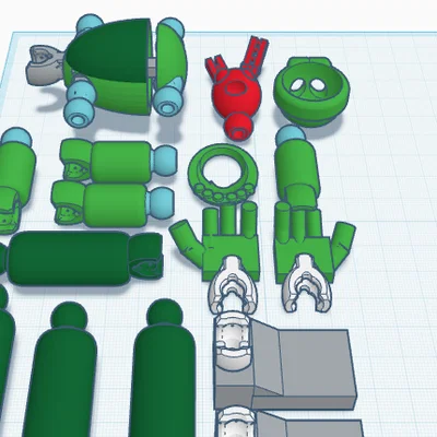 Mô hình Springtrap in 3D - Bộ file lắp ráp chi tiết cho fan