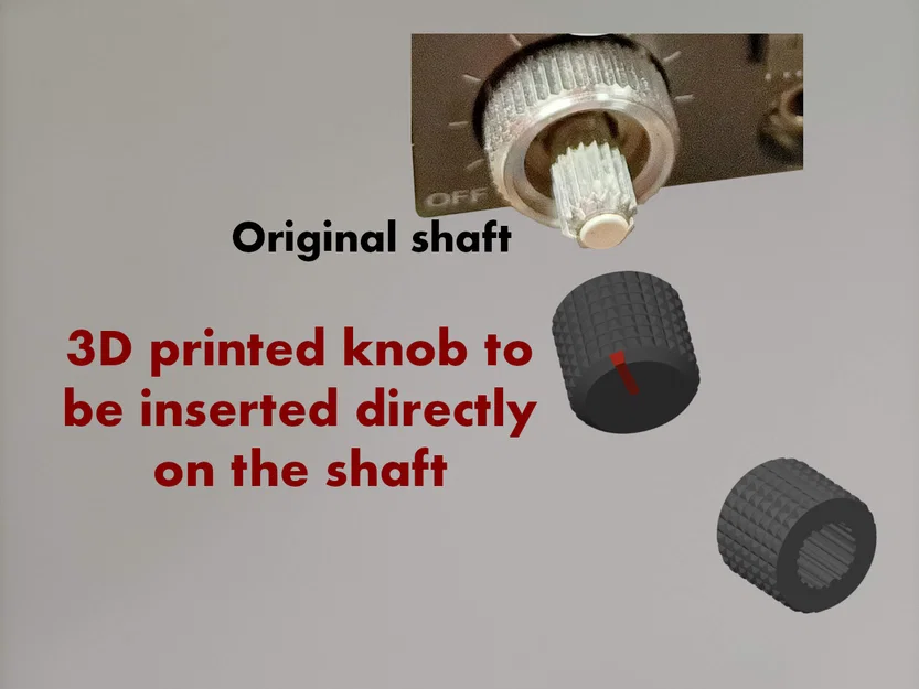 Núm vặn cho thiết bị thu sóng YAESU FRG-9600 VHF/UHF - Image 2