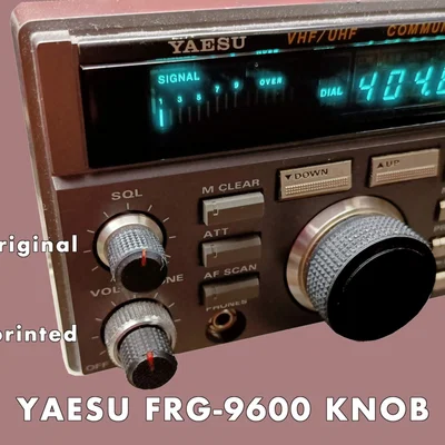 Núm vặn cho thiết bị thu sóng YAESU FRG-9600 VHF/UHF