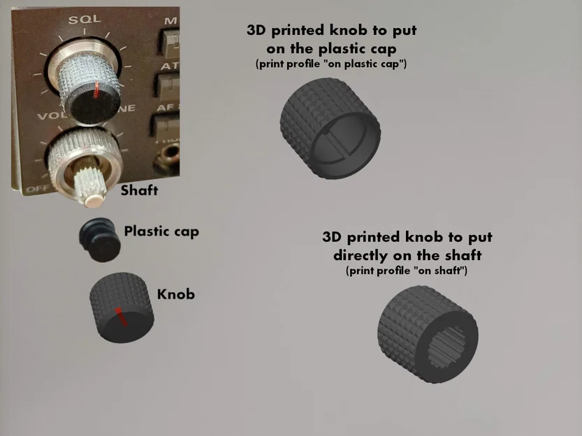 Núm vặn cho thiết bị thu sóng YAESU FRG-9600 VHF/UHF - Image 4