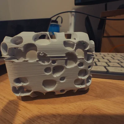 Vỏ bảo vệ AirPods với họa tiết Voronoi in 3D cực độc lạ