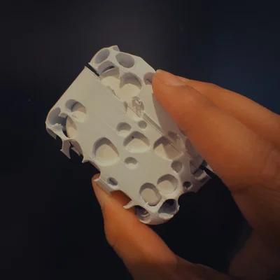 Vỏ bảo vệ AirPods với họa tiết Voronoi in 3D cực độc lạ