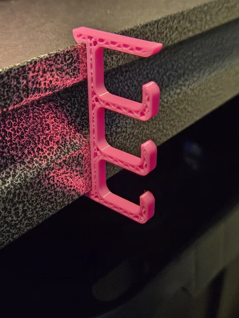 Phụ kiện kẹp dây cáp in 3D cho kệ để đồ - Gọn gàng, dễ sử dụng - Image 4