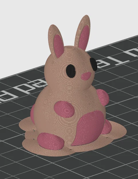 Mô hình chú thỏ đồng hành mùa xuân - Image 2