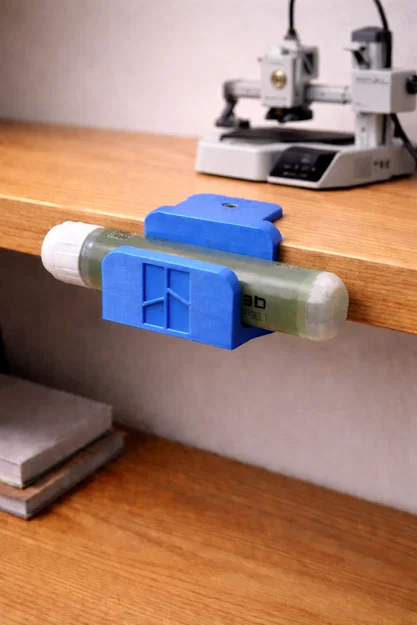 Giá treo keo dán Bambu – Gắn kệ (In cực dễ) - Image 1