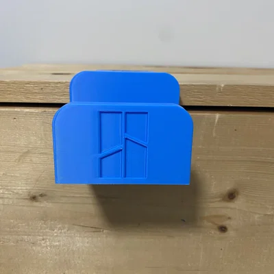 Giá treo keo dán Bambu – Gắn kệ (In cực dễ)