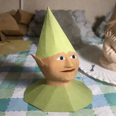 Mô hình 3D Gnome Child (OldSchool Runescape) - Biểu tượng Meme kinh điển