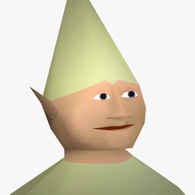 Mô hình 3D Gnome Child (OldSchool Runescape) - Biểu tượng Meme kinh điển