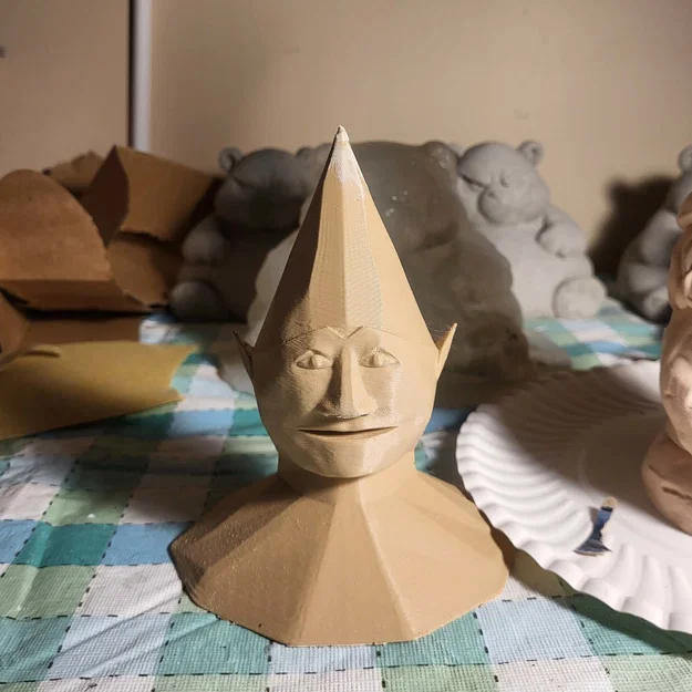 Mô hình 3D Gnome Child (OldSchool Runescape) - Biểu tượng Meme kinh điển - Image 3