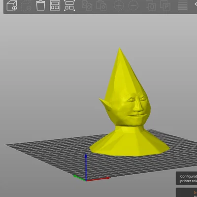 Mô hình 3D Gnome Child (OldSchool Runescape) - Biểu tượng Meme kinh điển