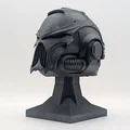 Mô hình mũ chiến binh Black Legion - Warhammer 40K trưng bày cực chất - Thumbnail 1