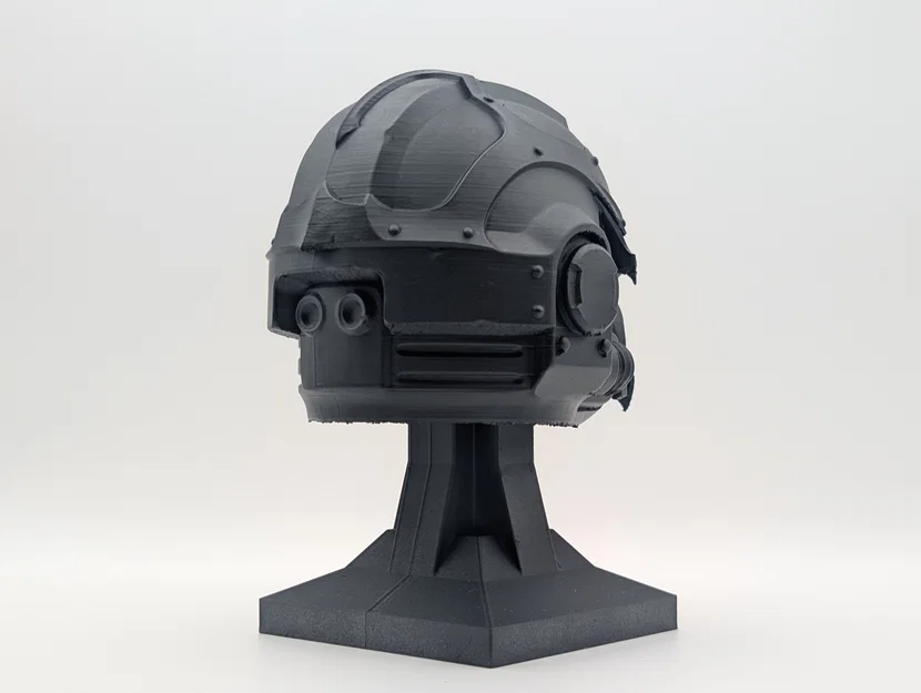 Mô hình mũ chiến binh Black Legion - Warhammer 40K trưng bày cực chất - Image 2