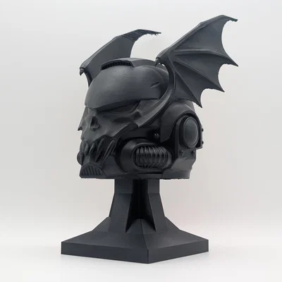 Mô hình trưng bày mũ chiến binh Night Lords - Warhammer 40K