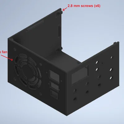 Bộ khung nguồn đa năng tùy chỉnh từ nguồn ATX cho phòng thí nghiệm