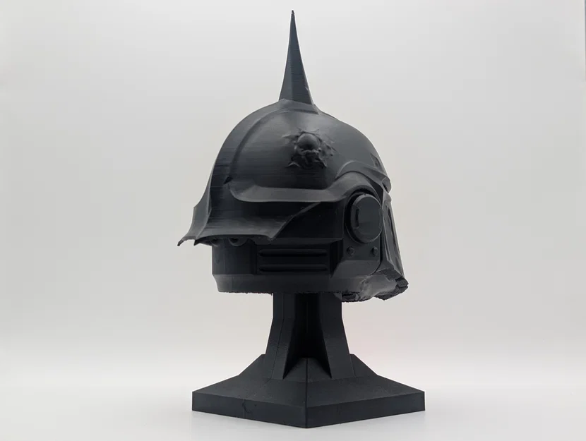 Mô hình giá đỡ mũ giáp Warhammer 40K Death Guard trang trí độc đáo - Image 2