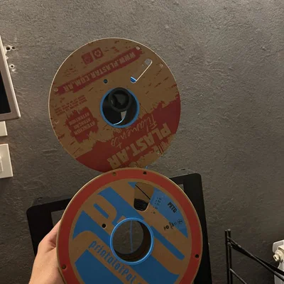 Bộ chuyển đổi trục cuộn nhựa 3D 60mm - Tương thích lõi carton